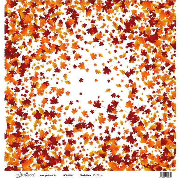 Gavlhusets Design - Papir - Efterr blade