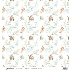 Gavlhusets Design - Papir - Lyst bladmnster