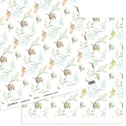 Gavlhusets Design - Papir - Lyst bladmnster