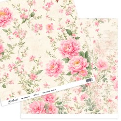 Gavlhusets Design - Papir - Roser - lyserd