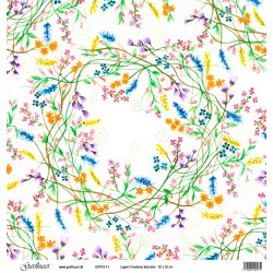 Gavlhusets Design - Papir - Lagoni Creations blomster