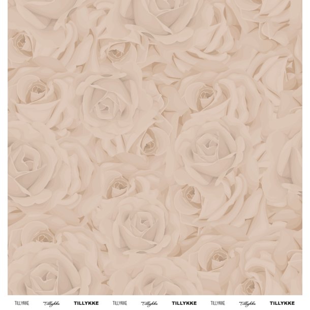 Gavlhusets Design - Papir - Roser