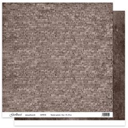 Gavlhusets Design - Papir - Mursten og beton  Brun