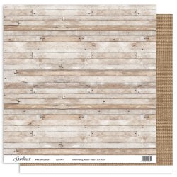 Gavlhusets Design - Papir - Planker & Hessian - Natur