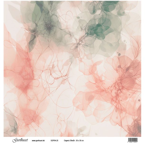 Gavlhusets Design - Papir - Akvarel - Organic