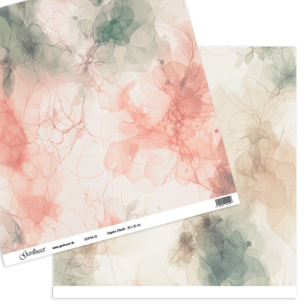 Gavlhusets Design - Papir - Akvarel - Organic