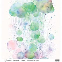 Gavlhusets Design - Papir - Vandmand akvarel - Grn