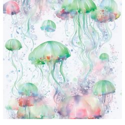 Gavlhusets Design - Papir - Vandmand akvarel - Grn