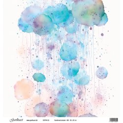 Gavlhusets Design - Papir - Vandmand akvarel - Bl