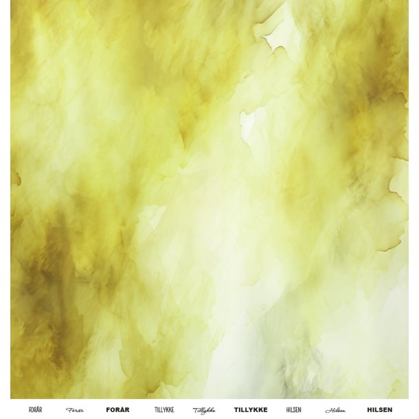 Gavlhusets Design - Papir - Akvarel Forr