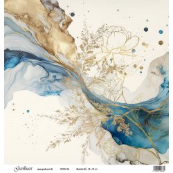 Gavlhusets Design - Papir - Abstrakt - Bl