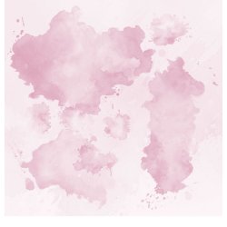 Gavlhusets Design - Papir- Akvarel splat  Rosa