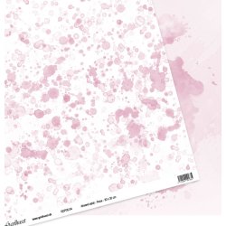 Gavlhusets Design - Papir- Akvarel splat  Rosa