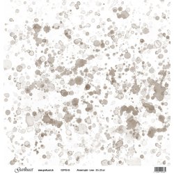 Gavlhusets Design - Papir- Akvarel splat  Linen