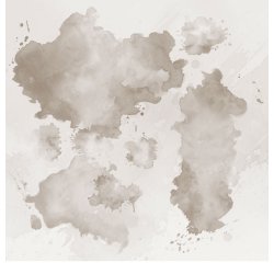 Gavlhusets Design - Papir- Akvarel splat  Linen