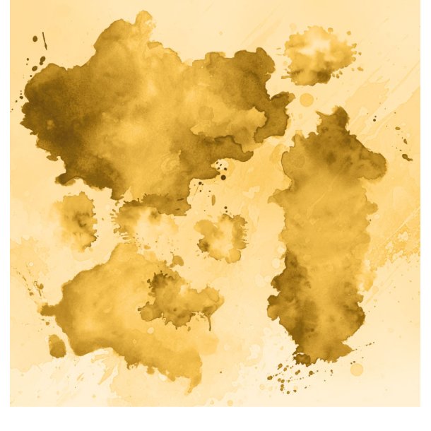 Gavlhusets Design - Papir - Akvarel splat - Espresso