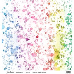 Gavlhusets Design - Papir - Regnbue splat