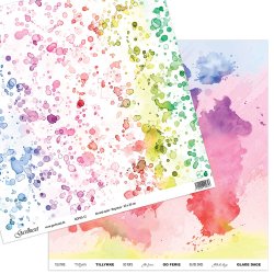 Gavlhusets Design - Papir - Regnbue splat