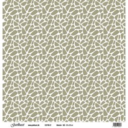 Gavlhusets Design - Papir - Terrasso-beige