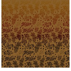 Gavlhusets Design - Papir - Silk Efterr  Gylden og brun