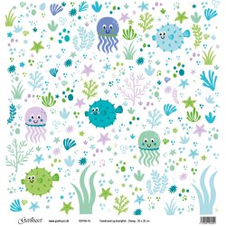 Gavlhusets Design - Papir - Vandmand og klumpfisk - Dreng