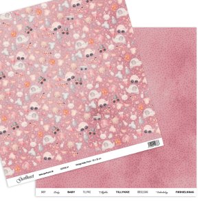 Gavlhusets Design - Papir - Vintage baby Rosa
