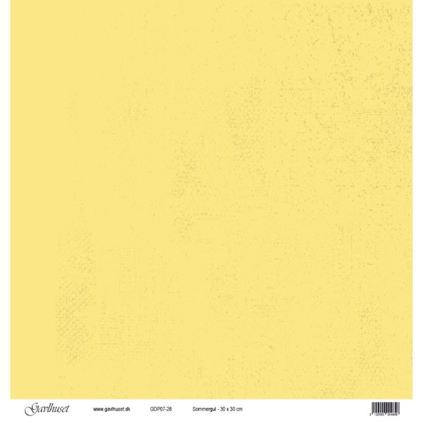 Gavlhusets Design - Papir - Sommergul