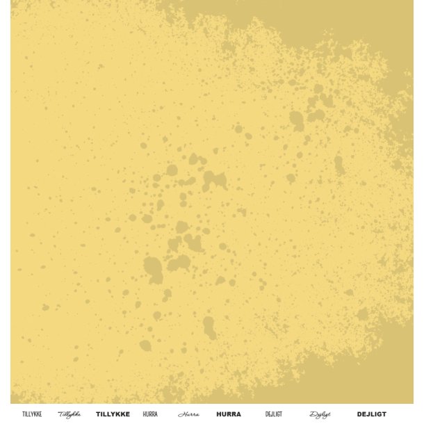 Gavlhusets Design - Papir - Trret blomst