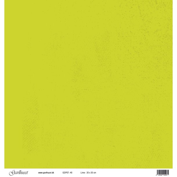 Gavlhusets Design - Papir - Lime