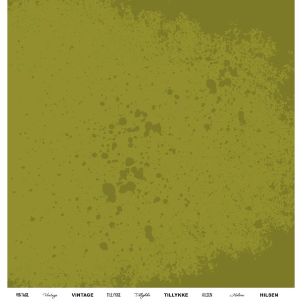 Gavlhusets Design - Papir - Antik maling