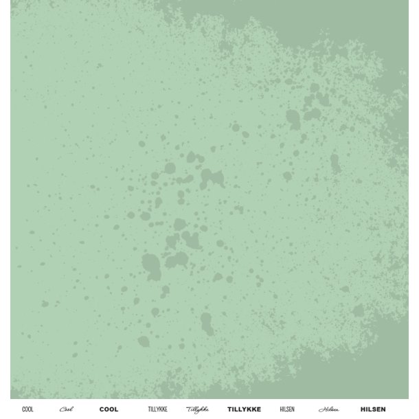 Gavlhusets Design - Papir - Pistacie