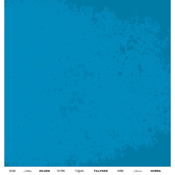 Gavlhusets Design - Papir - Lagune