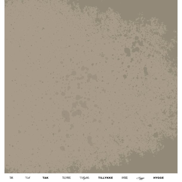 Gavlhusets Design - Papir - Vulkansk sten