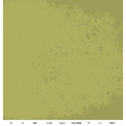 Gavlhusets Design - Papir - Varm grn