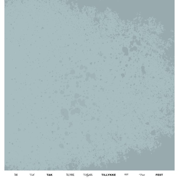 Gavlhusets Design - Papir - Is