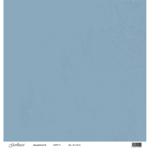 Gavlhusets Design - Papir - Hav