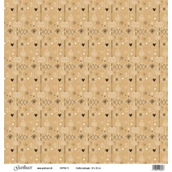 Gavlhusets Design - Papir - Grafisk Julekugle