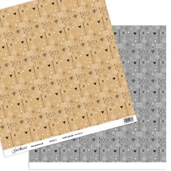 Gavlhusets Design - Papir - Grafisk Julekugle