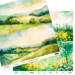 Gavlhusets Design - Papir - Landskaber - Sommer