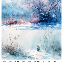 Gavlhusets Design - Papir - Lanskaber Vinter