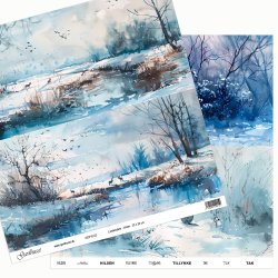 Gavlhusets Design - Papir - Lanskaber Vinter