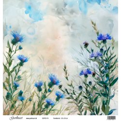 Gavlhusets Design - Papir - Kornblomst