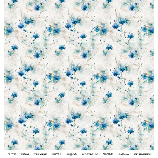 Gavlhusets Design - Papir - Kornblomst