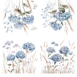 Gavlhusets Design - Papir - Hortensia