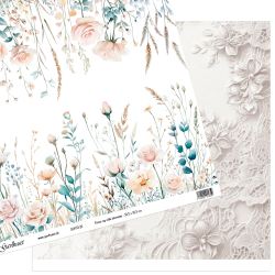 Gavlhusets Design - Papir - Roser og vilde blomster