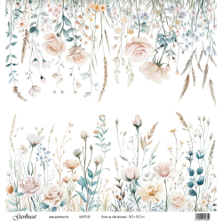 Gavlhusets Design - Papir - Roser og vilde blomster