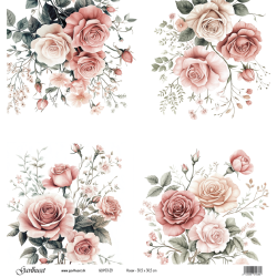 Gavlhusets Design - Papir - Roser