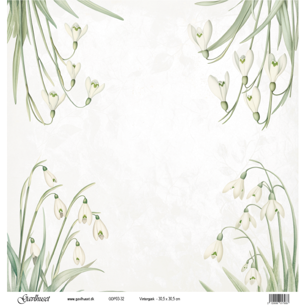 Gavlhusets Design - Papir - Vintergk