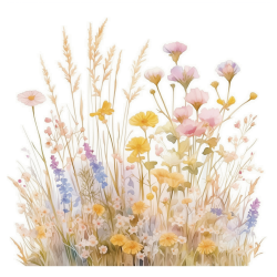 Gavlhusets Design - Papir - Blomstermark