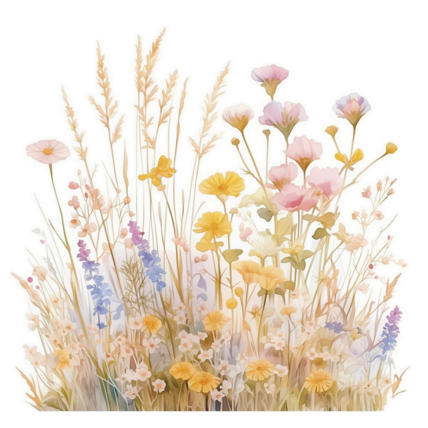 Gavlhusets Design - Papir - Blomstermark